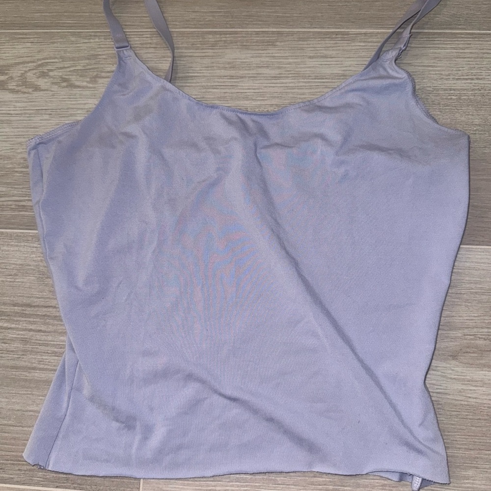 SPANX Purple Fitted Sleeveless Camisole